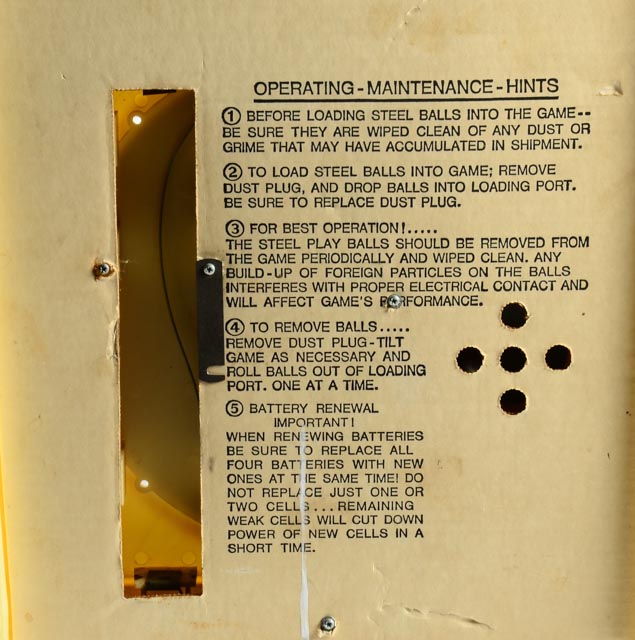 Vintage Marx Toys Pinball Machine EBTH