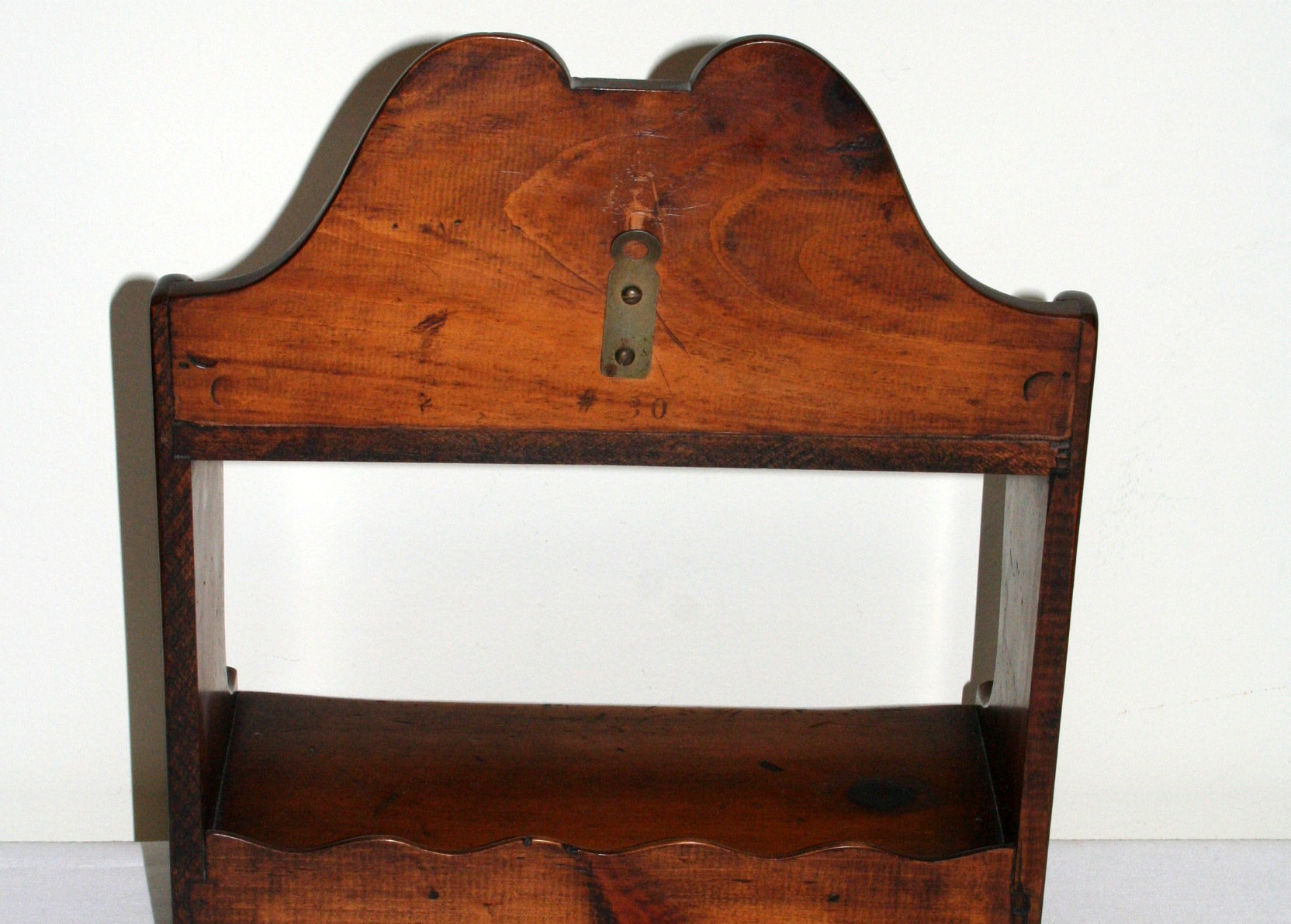 Antique Cherry Display Shelf EBTH