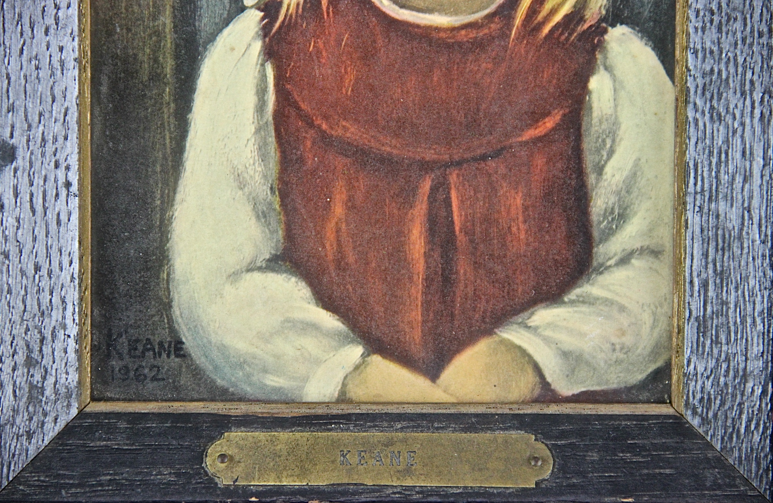 Margaret Keane "Rejected" Framed Lithograph Print EBTH