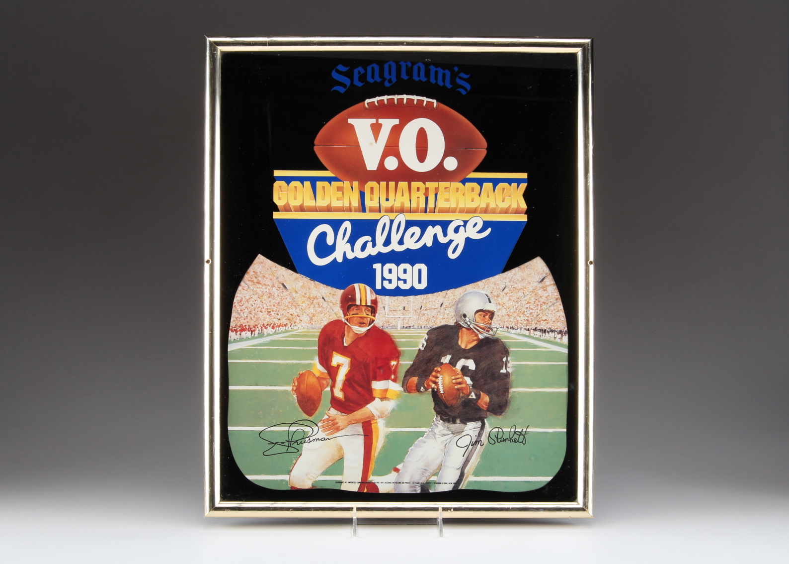 Seagram's Football Advertising Football Mirror EBTH