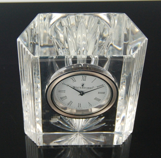 Large Waterford Crystal Colonnade Clock EBTH