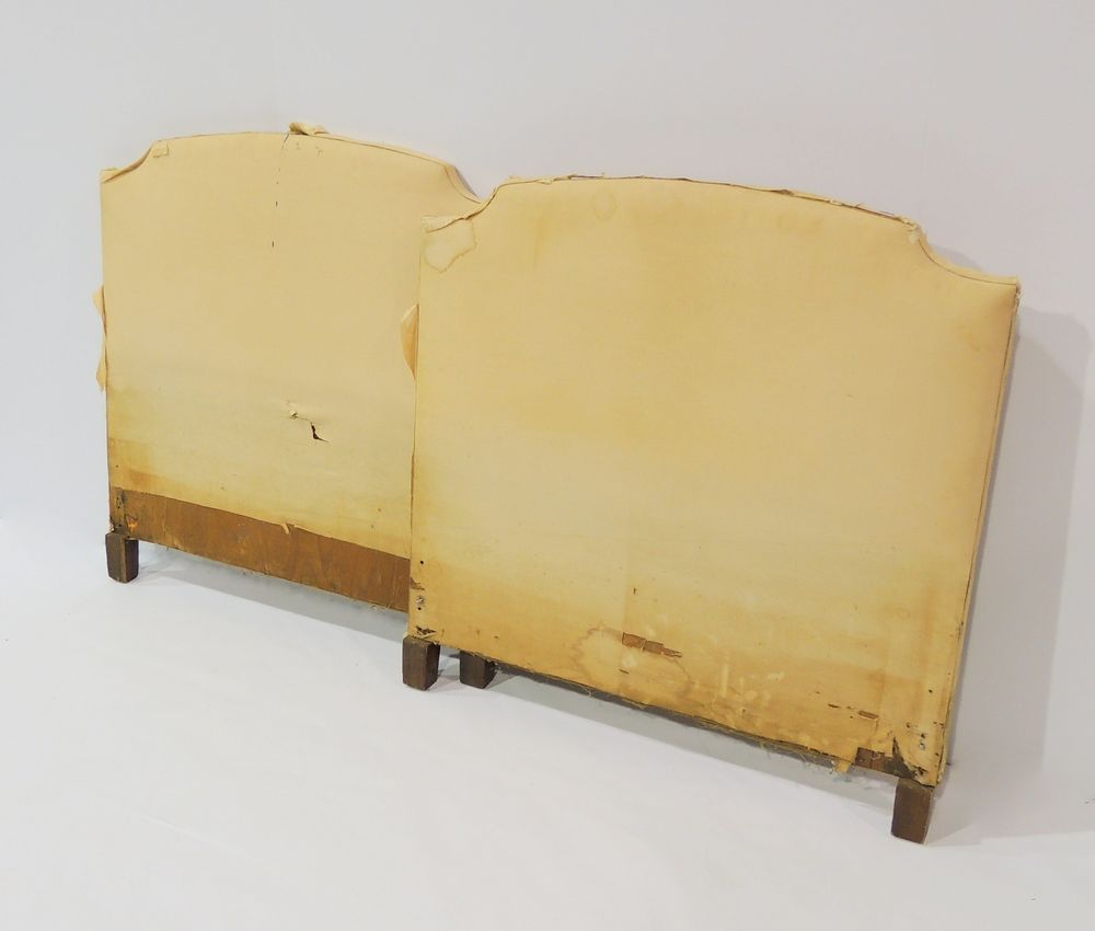 Pair of SemiAntique Twin Headboards EBTH