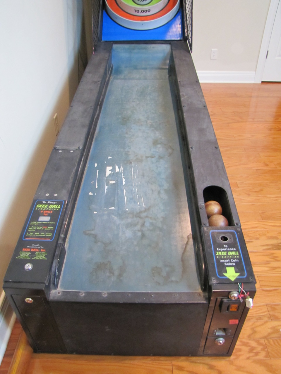 Skee Ball Lightning Arcade Game EBTH