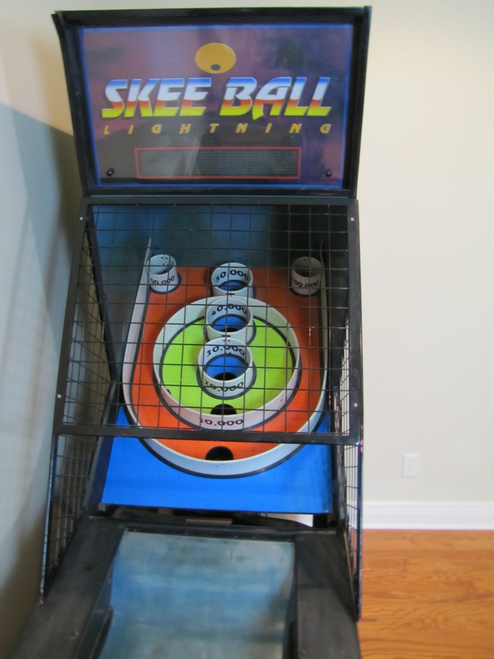 Skee Ball Lightning Arcade Game EBTH