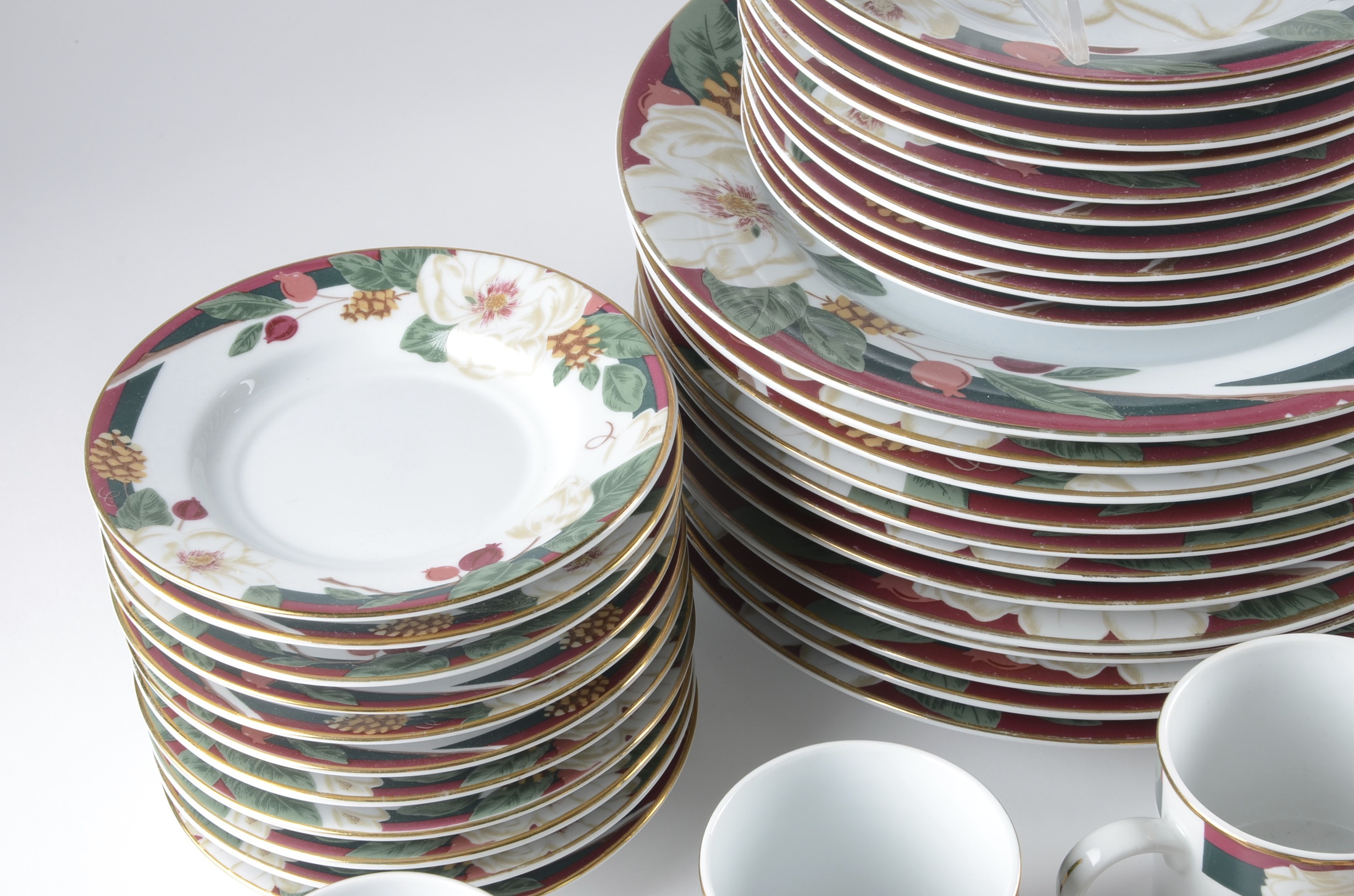 Tienshan Fine China Magnolia Pattern EBTH