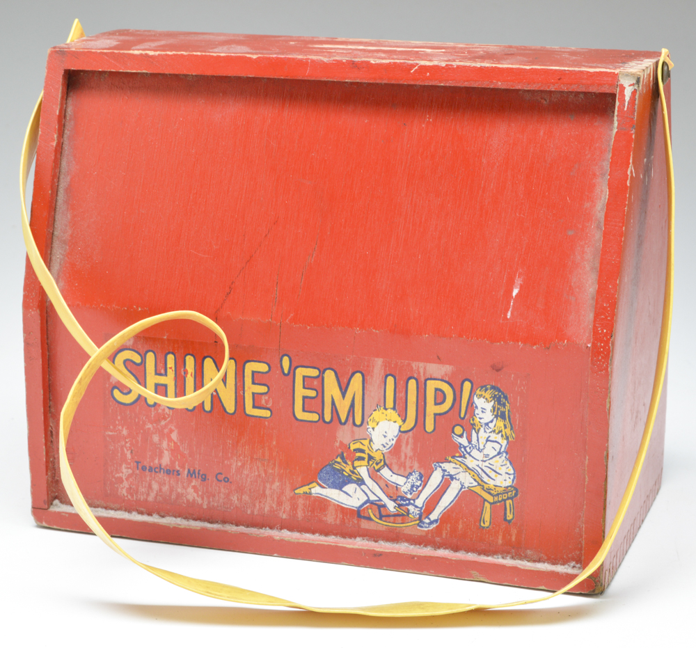 Vintage Shoe Shine Kit EBTH