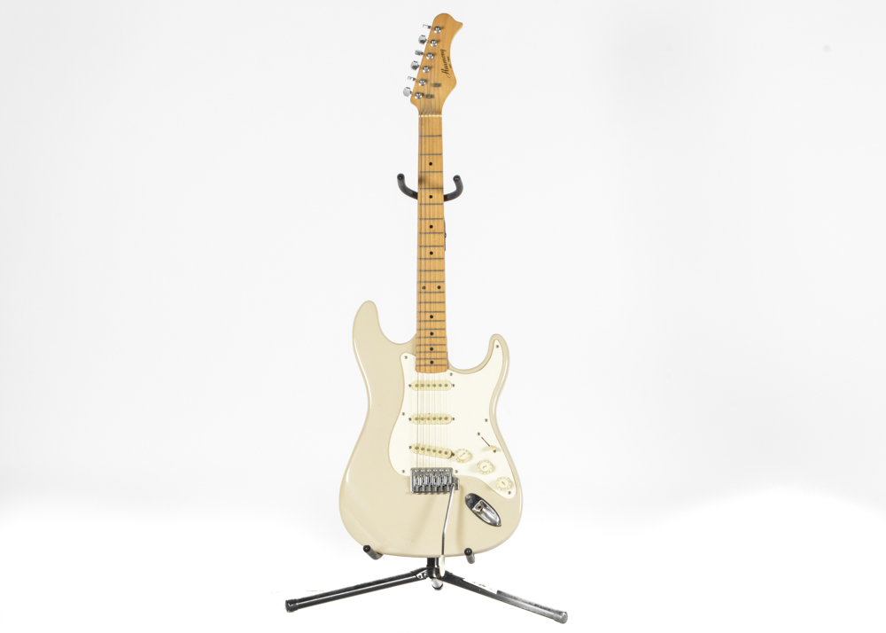 Vintage Harmony Strat Style Electric Guitar EBTH