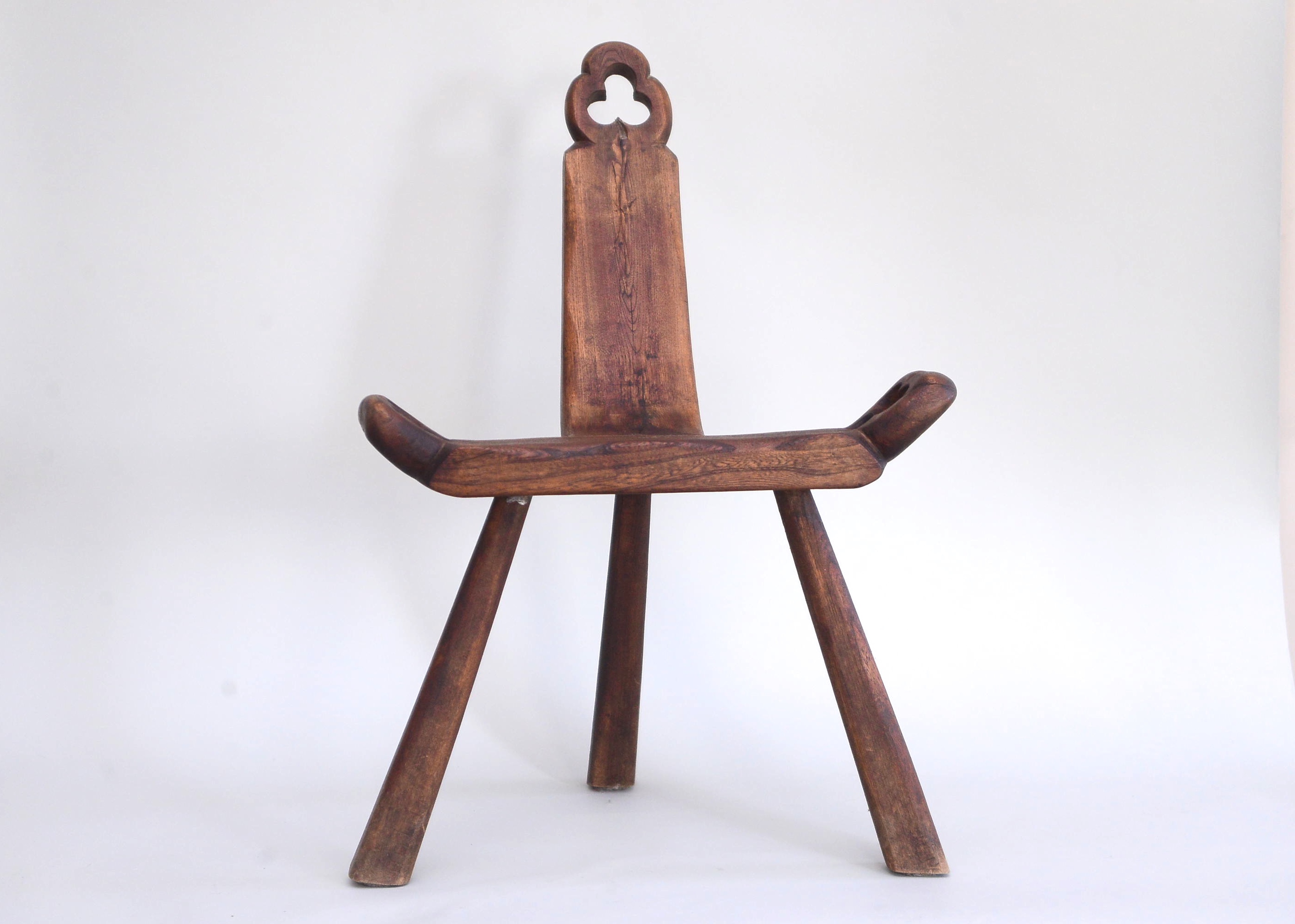 Antique Primitive Birthing Stool EBTH