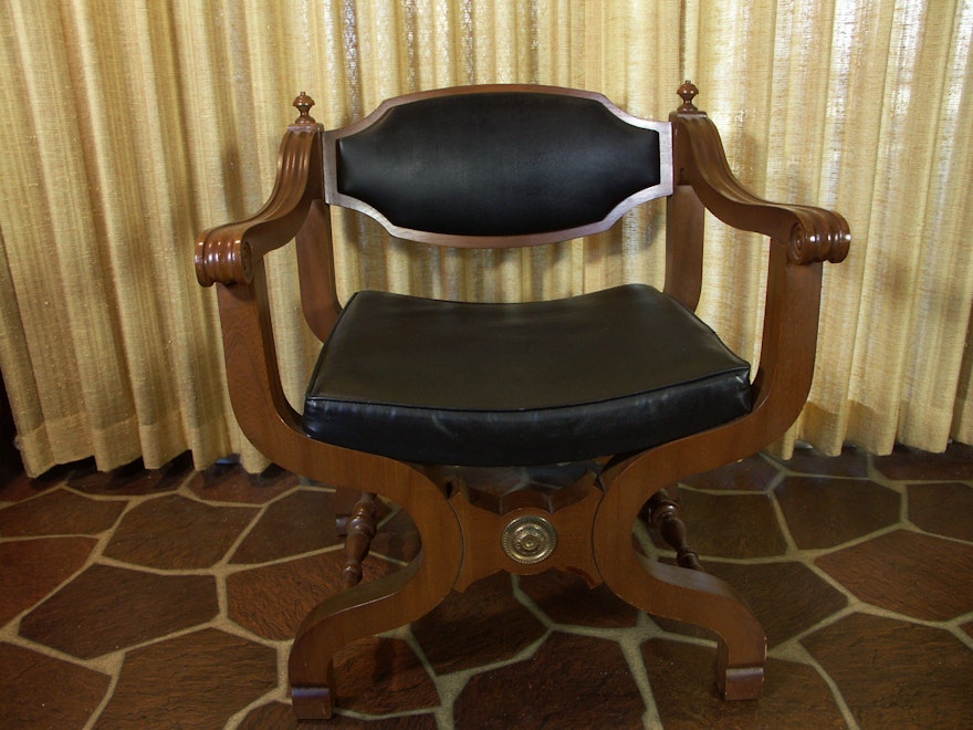 Blowing Rock Furniture Mid Century Empire Chair Ebth