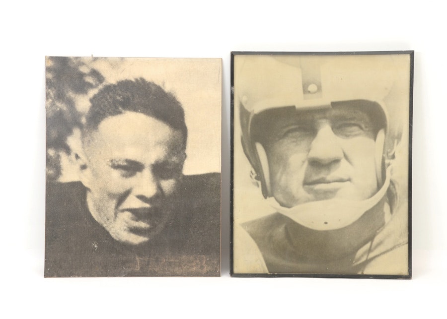 Two Large Original Displays From College Football Hall Of Fame | EBTH
