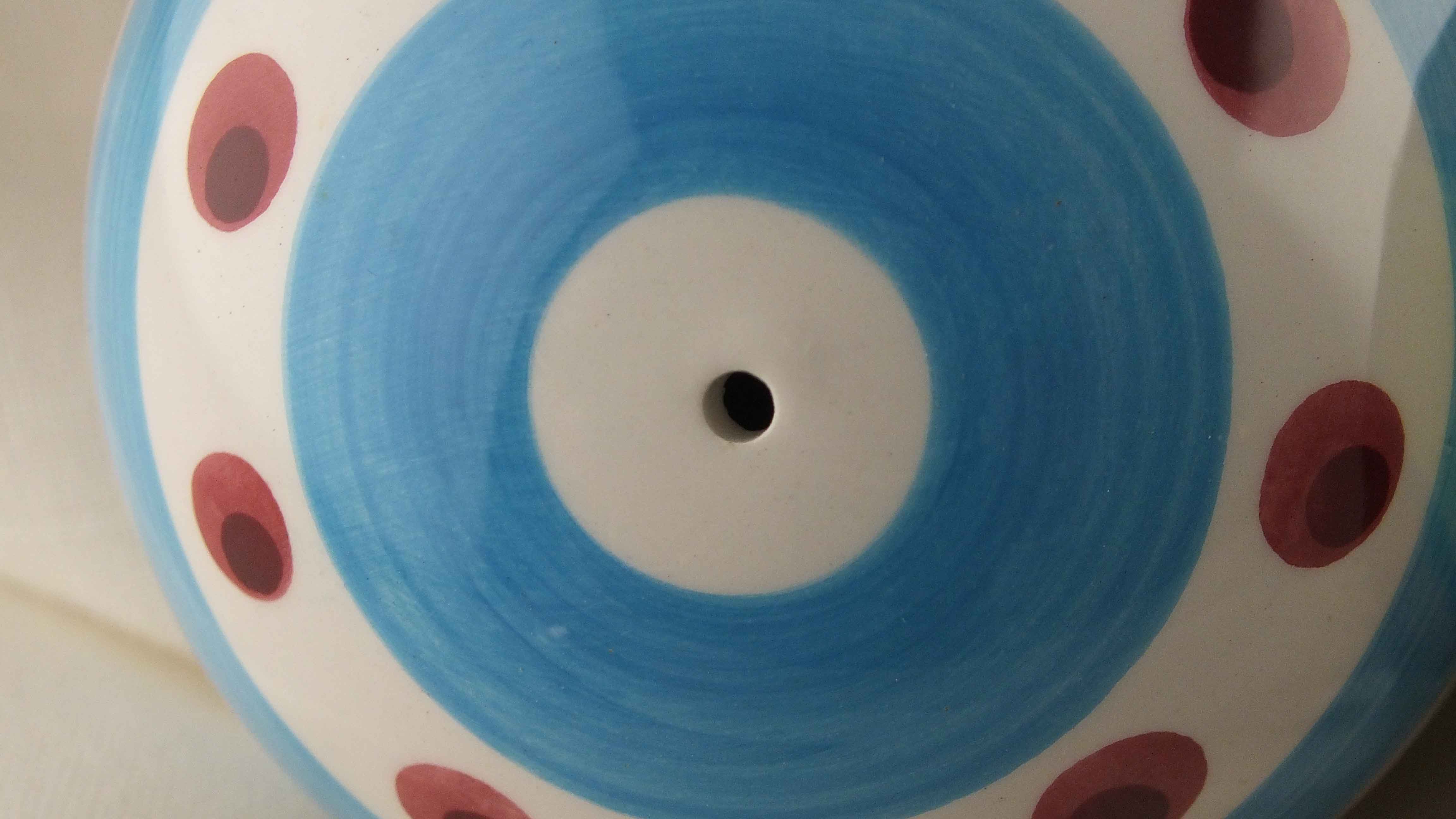 A Set of Eight HandPainted Decorative Ceramic Spheres EBTH