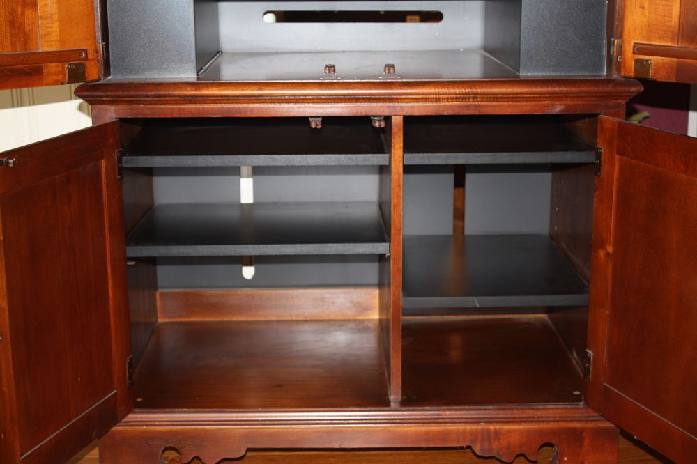 Broyhill Armoire Entertainment Center with Illuminated EBTH