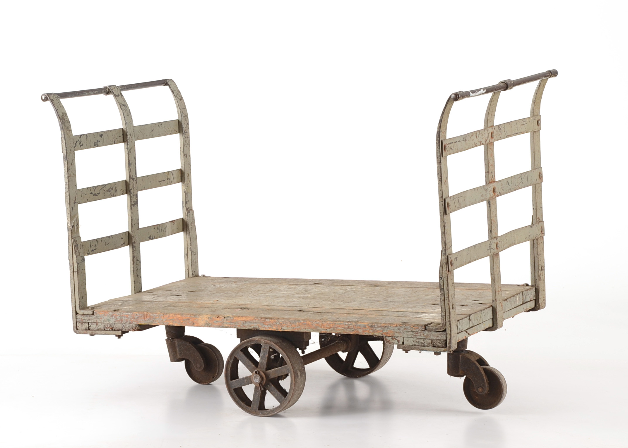 Vintage Luggage Cart from Union Terminal, Cincinnati EBTH