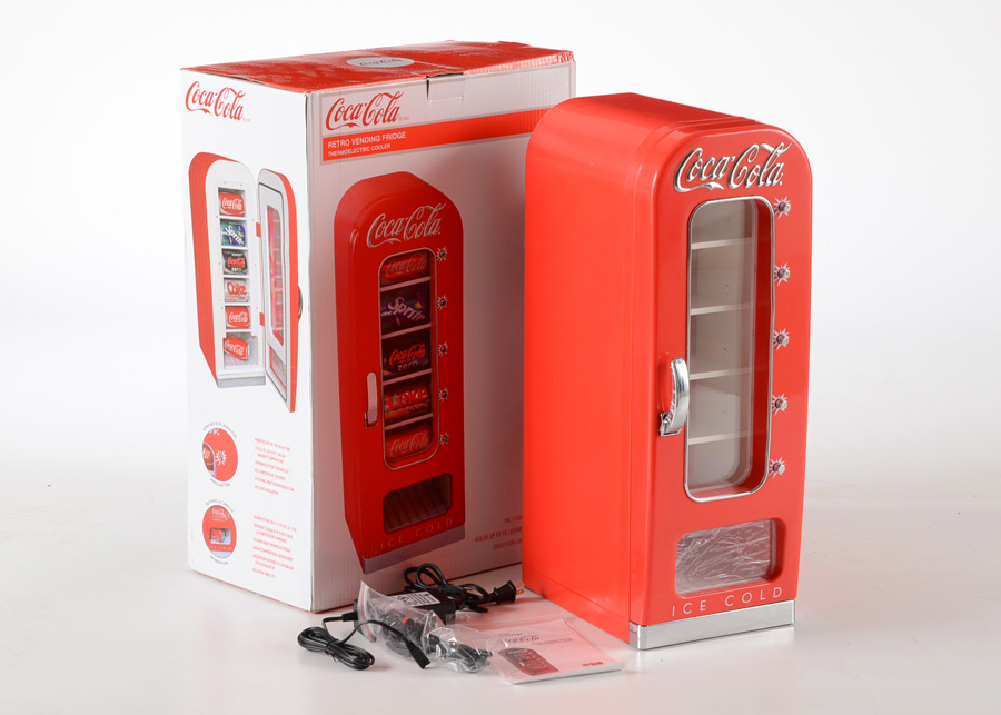 CocaCola Retro Vending Fridge EBTH