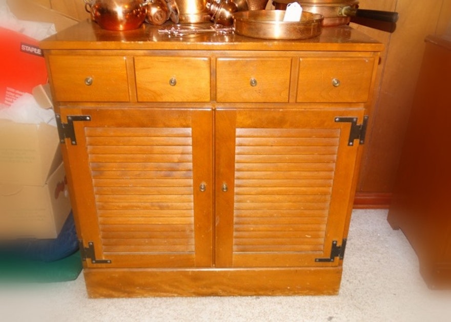 Ethan Allen Baumritter Vintage Cabinet Ebth