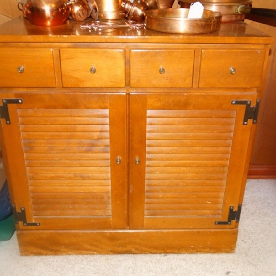 Ethan Allen Baumritter Vintage Cabinet Ebth