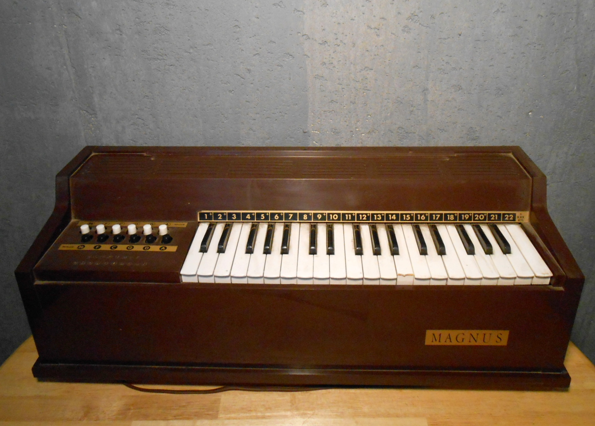 MidCentury Magnus Electric Chord Organ EBTH