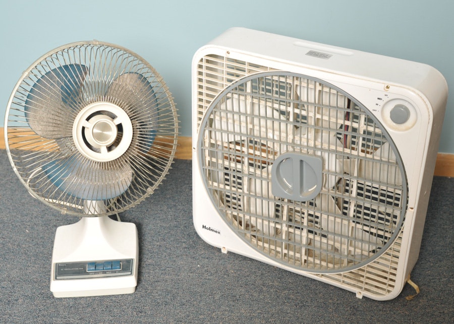 Holmes Box Fan | EBTH