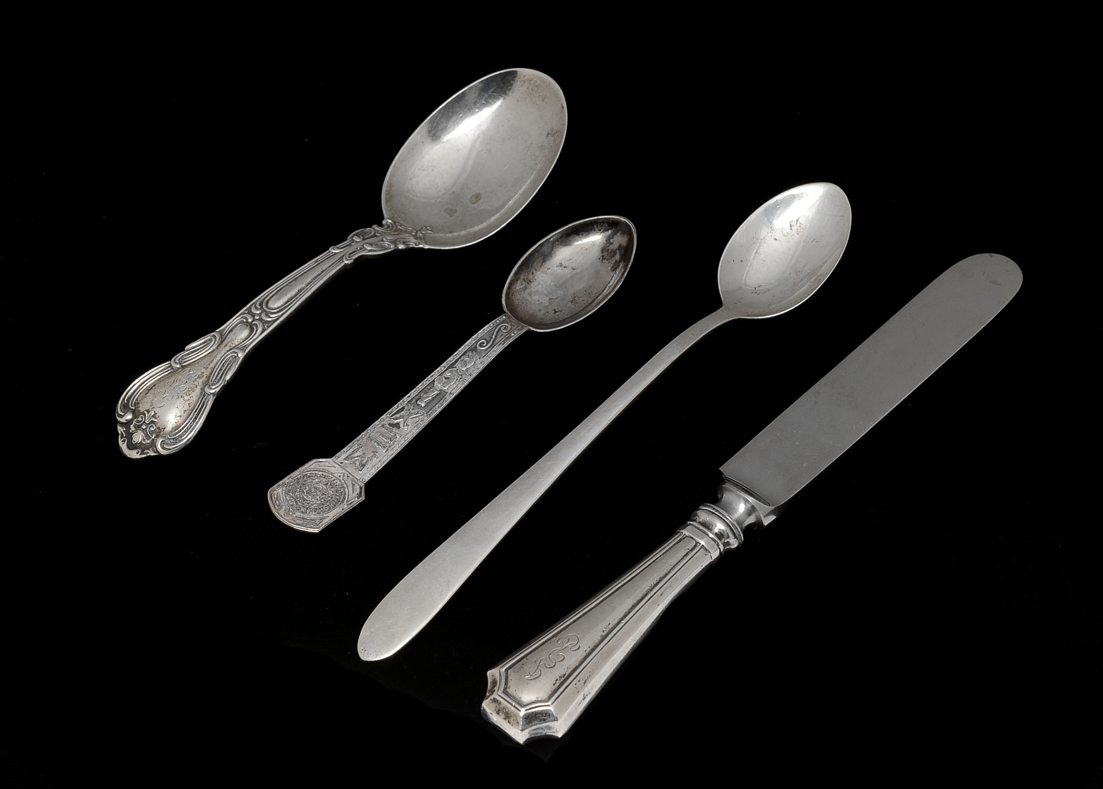 Four Sterling Silver Utensils EBTH