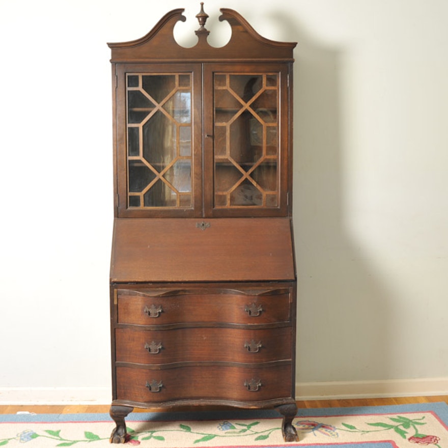 Antique Maddox Governor Winthrop Secretary Ebth