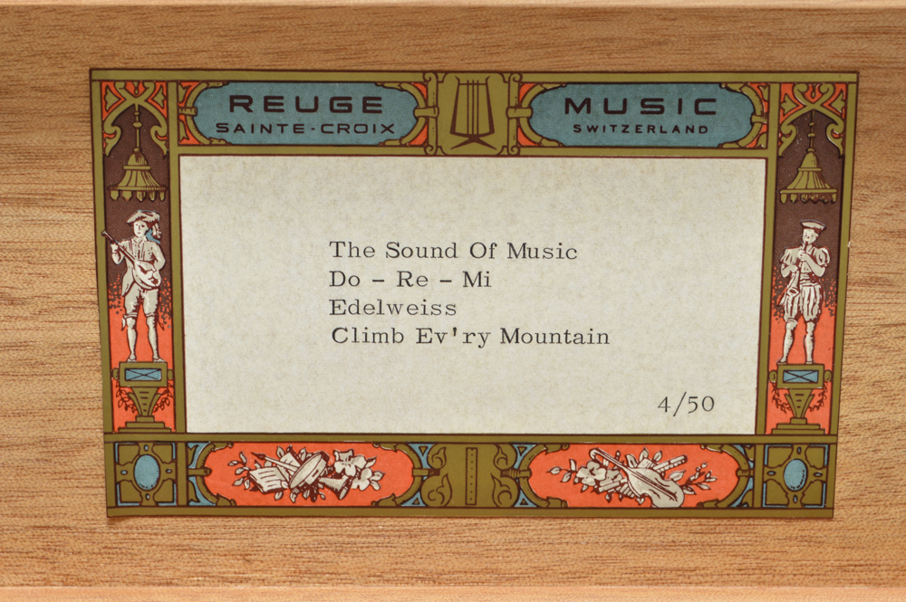 Reuge SainteCroix Music Box "The Sound of Music" EBTH