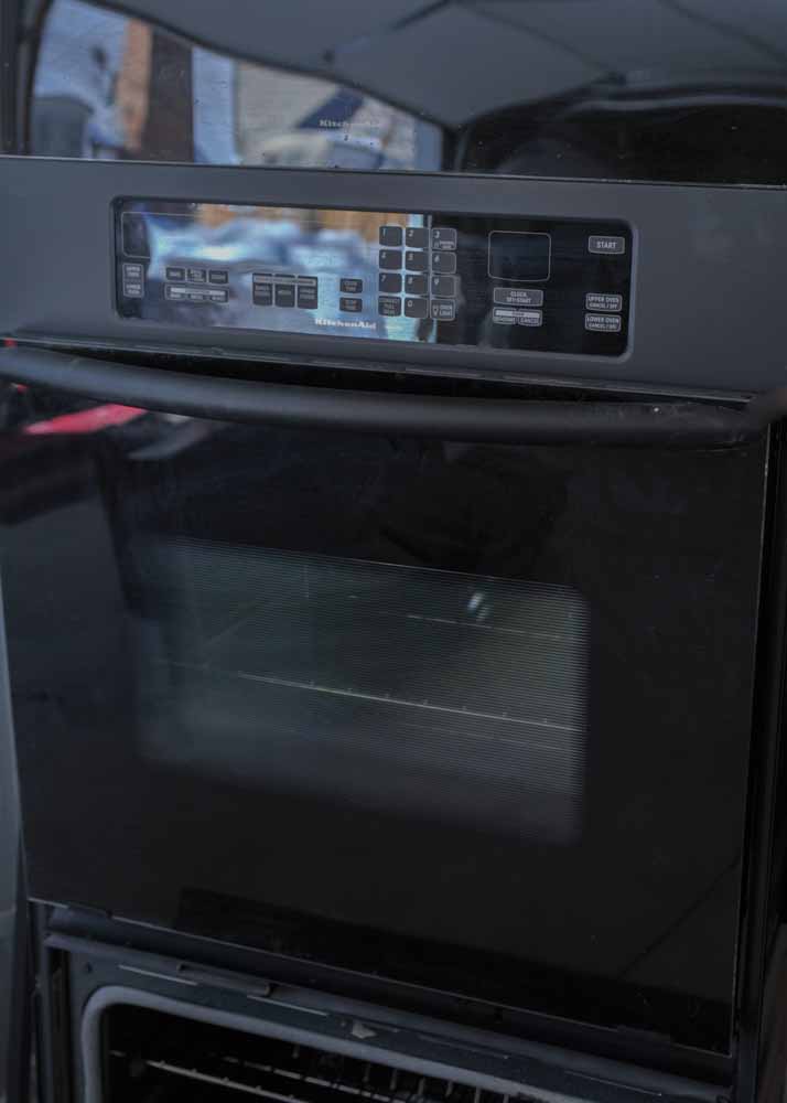Kitchen Aid "Superba" Double Oven in Black EBTH