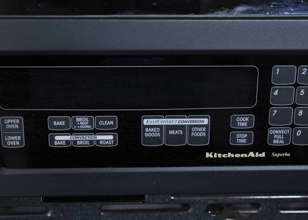 Kitchen Aid "Superba" Double Oven in Black EBTH