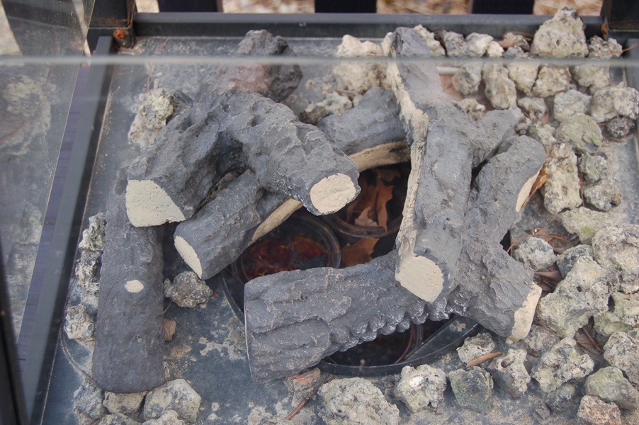 LanternShaped and Sterno Fueled Outdoor Fire Pit EBTH