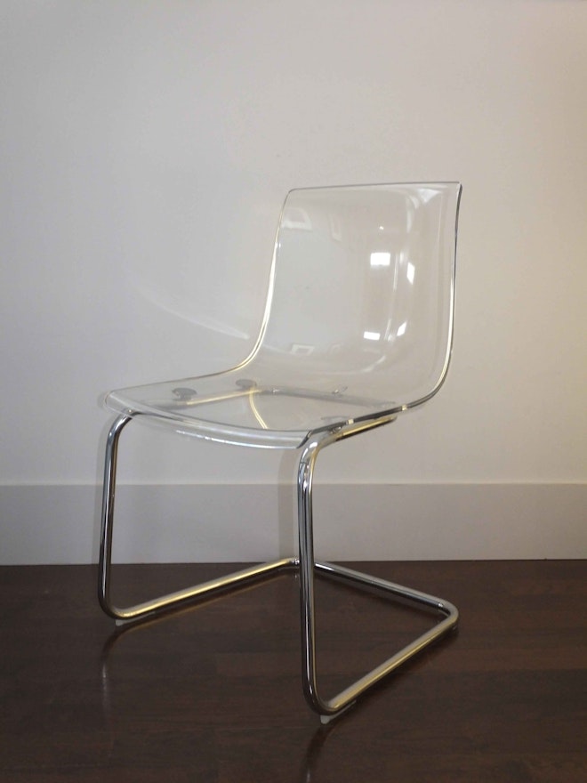 Acrylic Clear Chair Ikea Tips Modern Parson Chair