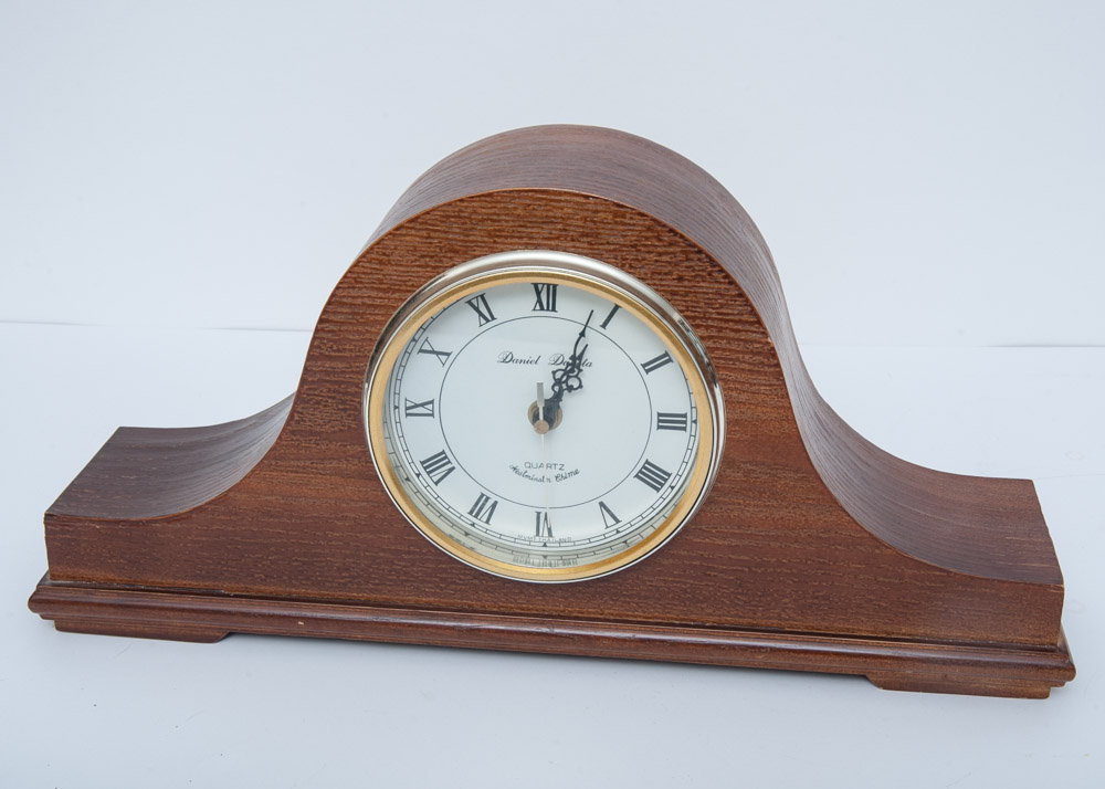 Daniel Dakota Quartz Battery Operated Mantel Clock EBTH