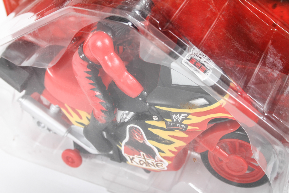 Set of Collectible Wrestler Biker Figures EBTH