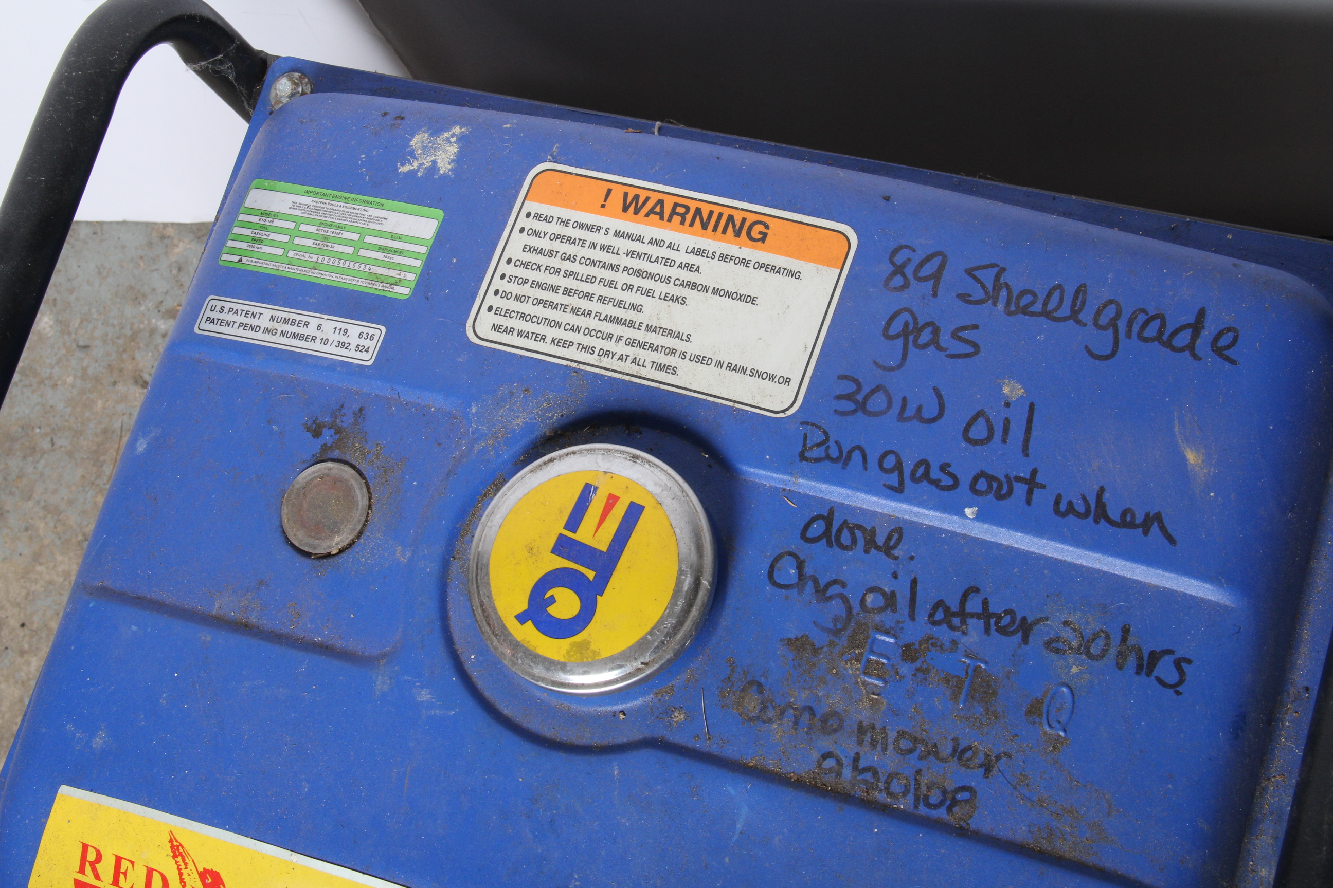 Red Hawk Gas Generator EBTH