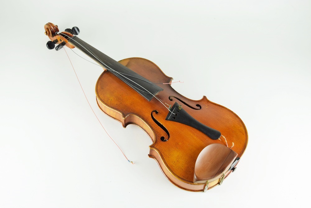 Circa 1914 Copy of Stradivarius Violin, Made in Bohemia EBTH