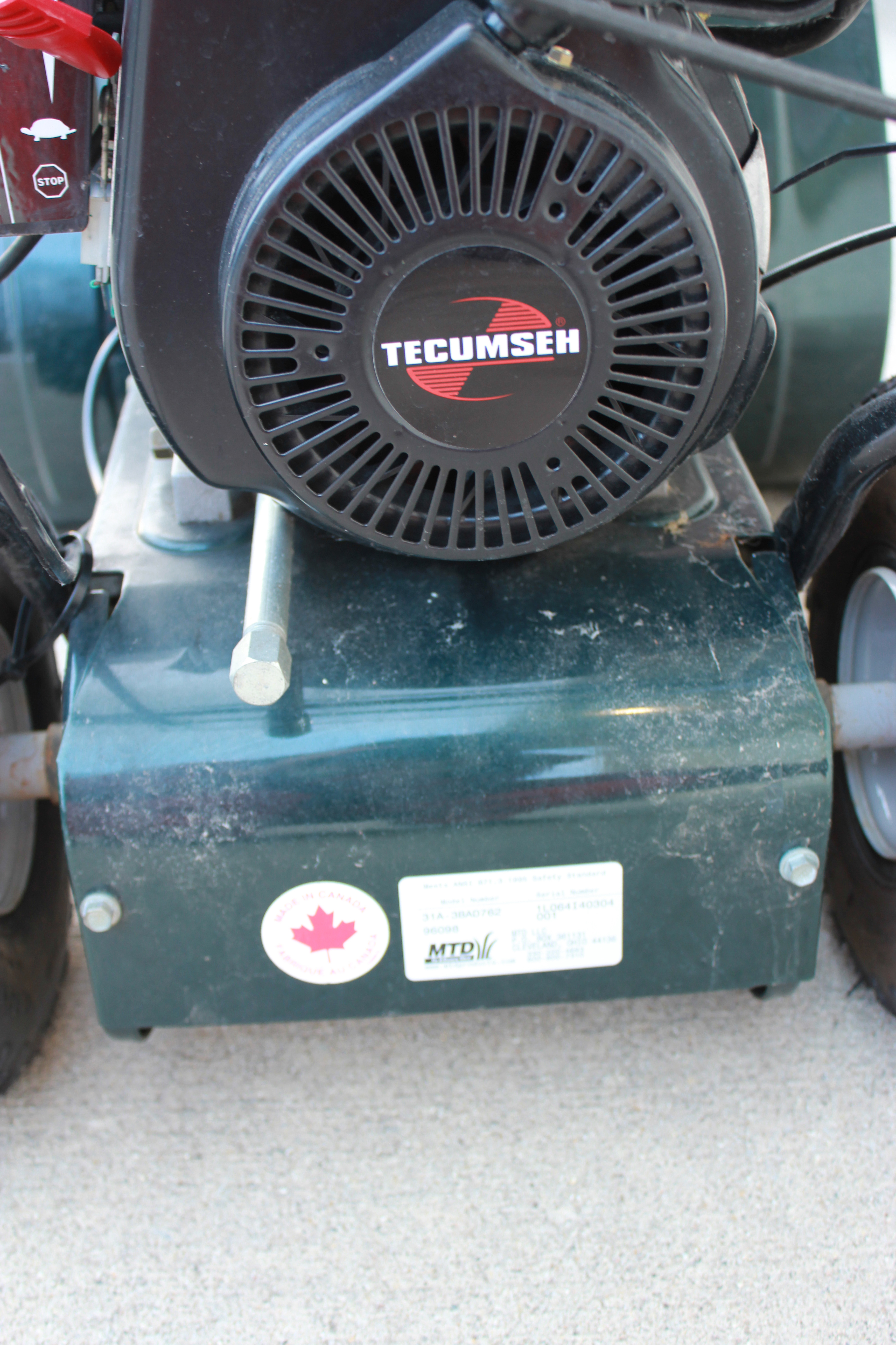 Yard Machines 5.5 HP Snowblower EBTH