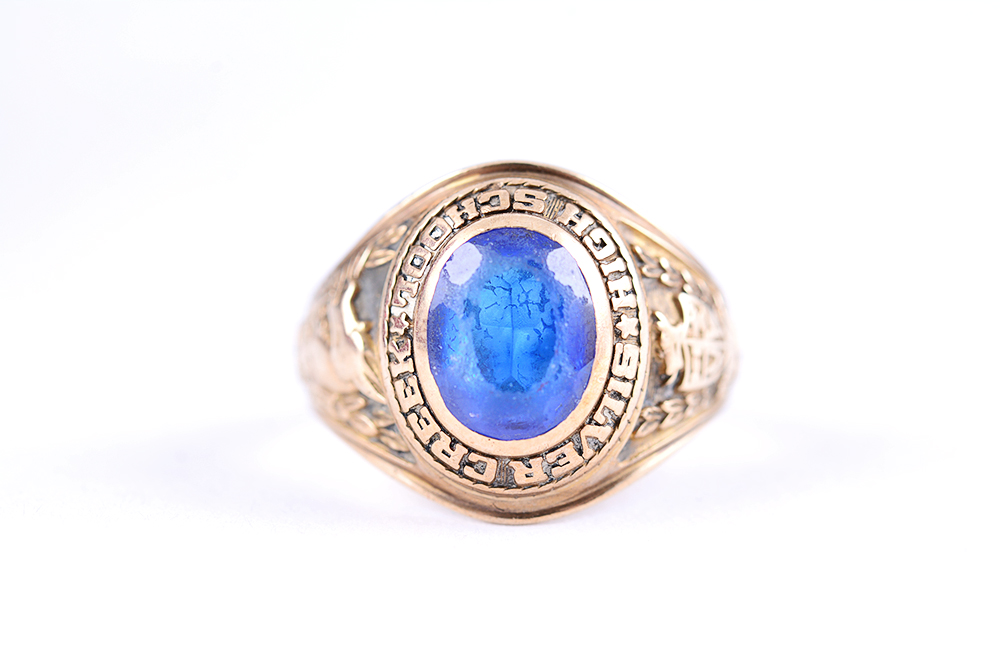 Balfour 10k Gold 1963 High School Class Ring EBTH