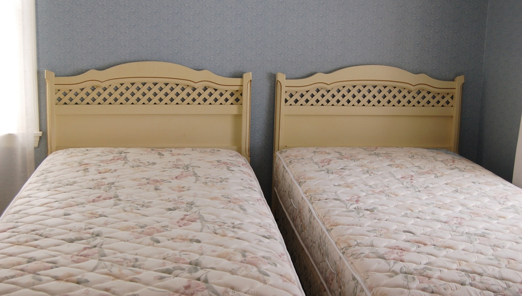 Vintage French Provincial Lattice Twin Headboards EBTH