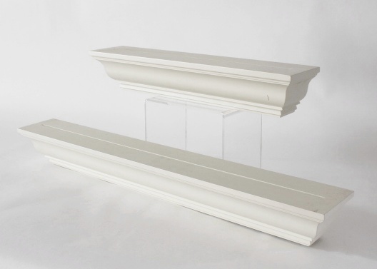 Pottery Barn White Wall Shelves EBTH