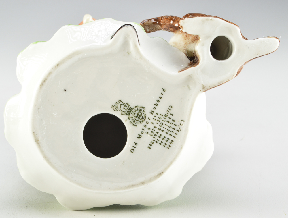 Circa 1963 Royal Doulton "Old Mother Hubbard" Figurine EBTH