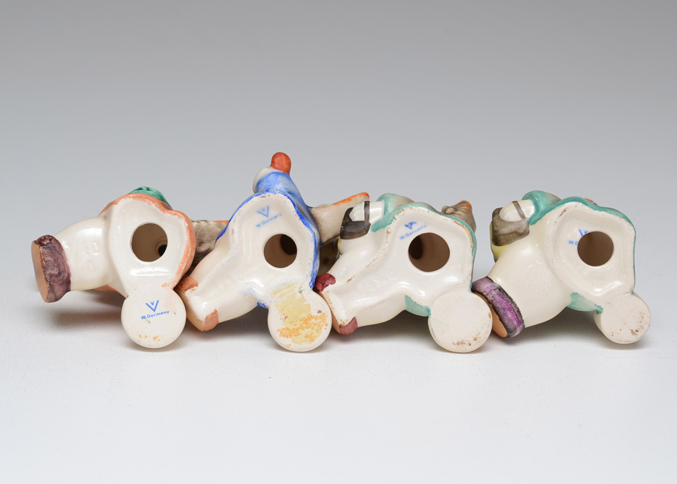 Vintage 1960s Hummel "Joyous News" Angel Candle Holders EBTH