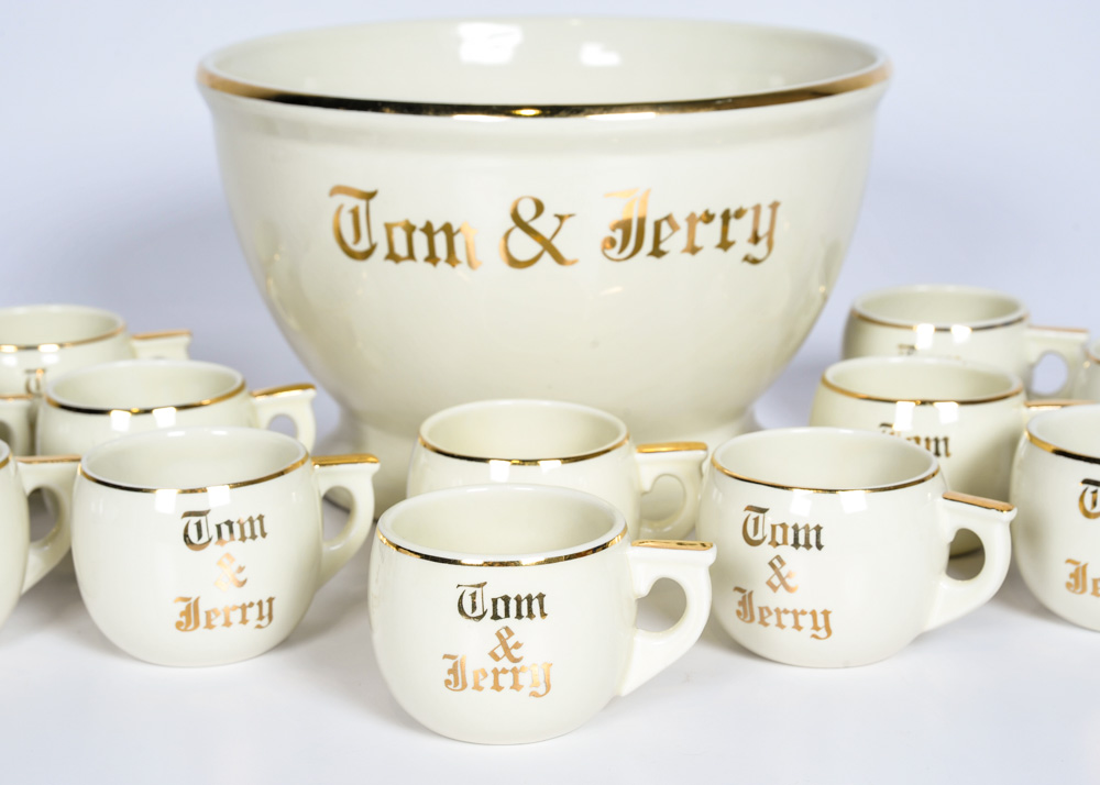 Hall China "Tom and Jerry" Set EBTH