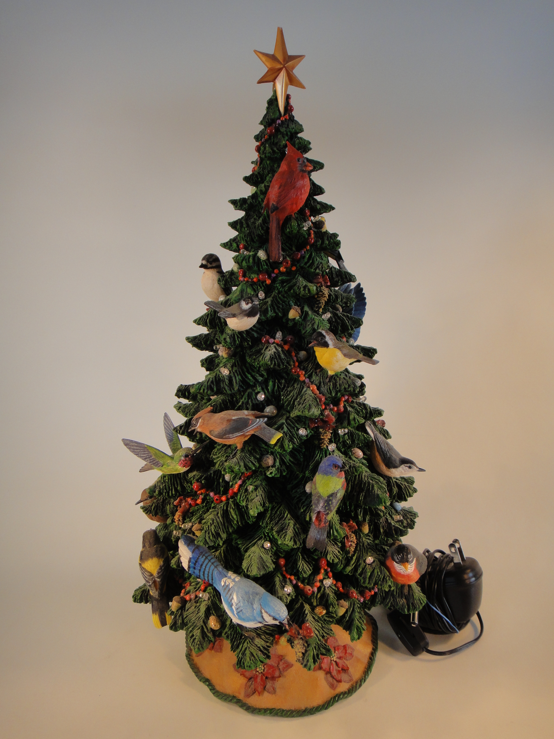 Danbury Mint Birdwatcher's Christmas Tree EBTH