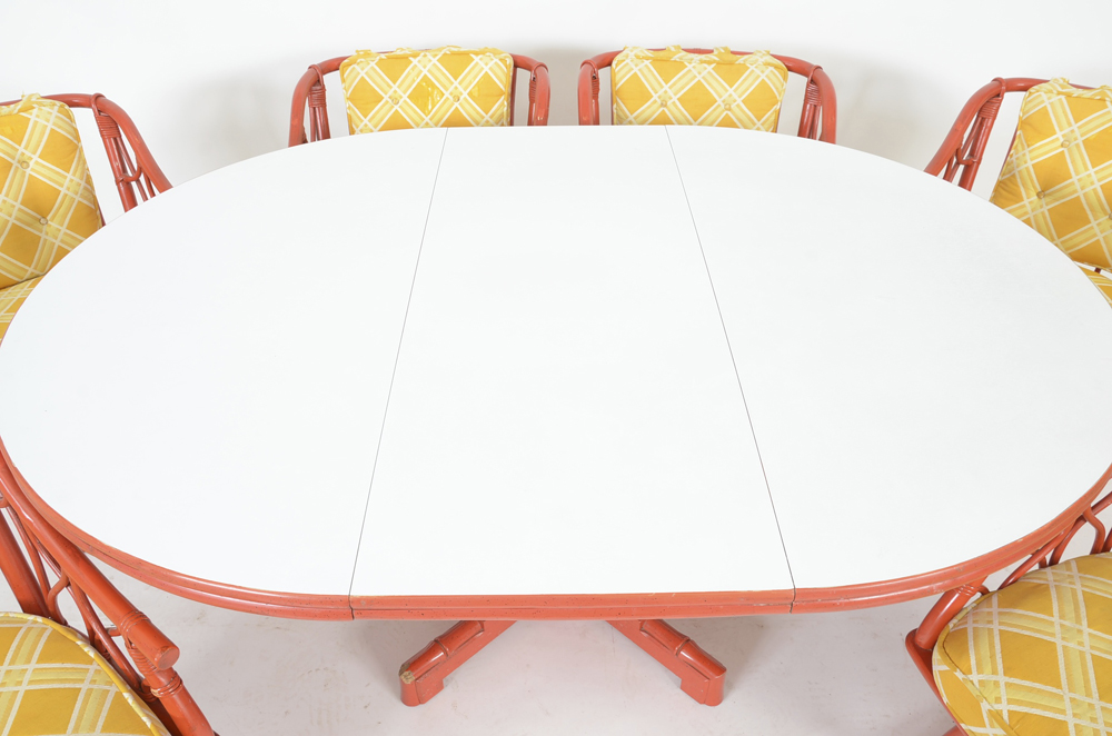 Ficks Reed Rattan Dining Set | EBTH