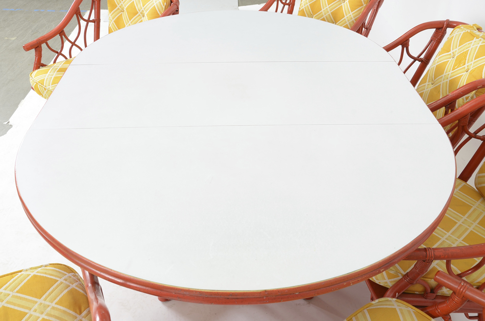 Ficks Reed Rattan Dining Set | EBTH