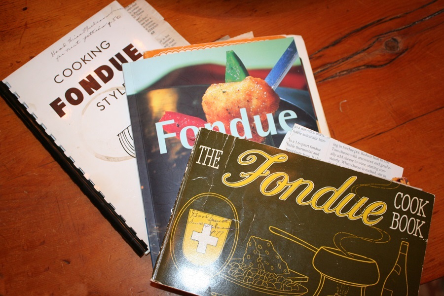 Complete Vintage Copper Fondue Set EBTH