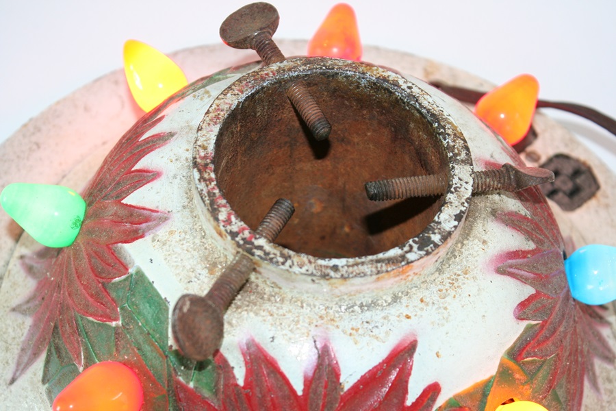 Antique Cast Iron Christmas Tree Stand EBTH