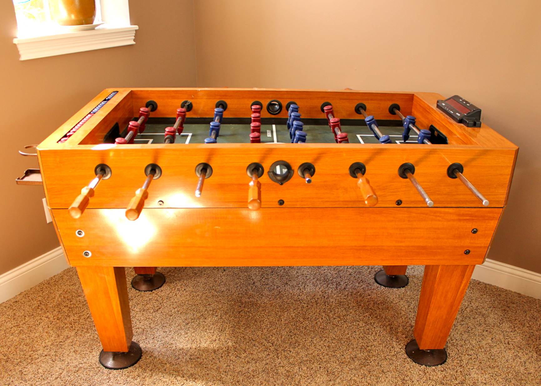 harvard electronic foosball table