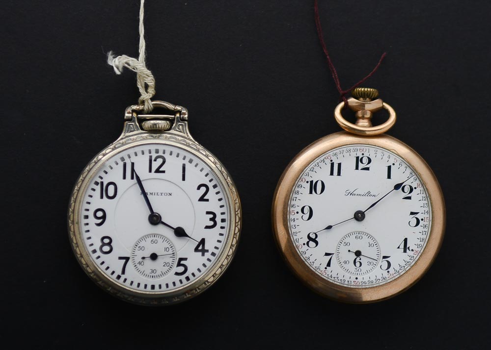 Hamilton Railroad Pocket Watches EBTH