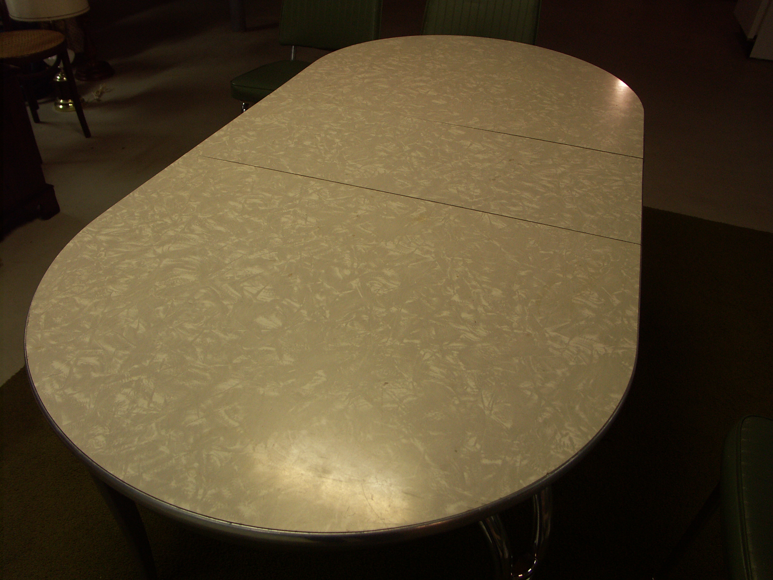 1950's Retro Howell Chrome Table and Four Chairs EBTH