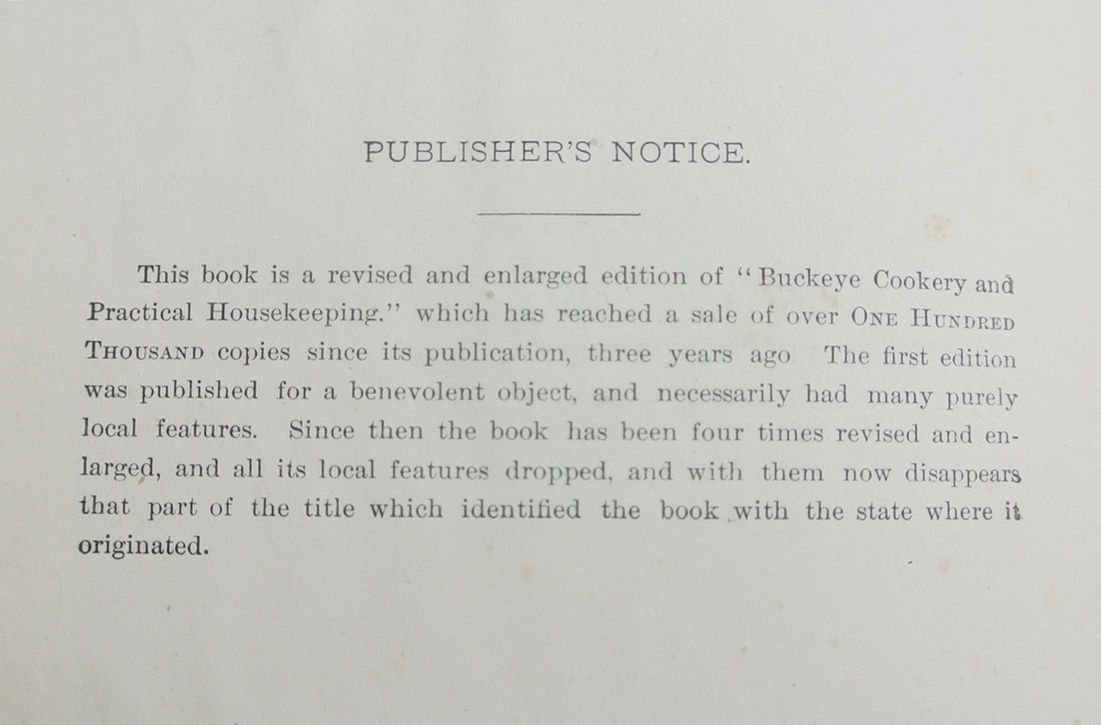 "Practical Housekeeping" Book Published in 1884 EBTH