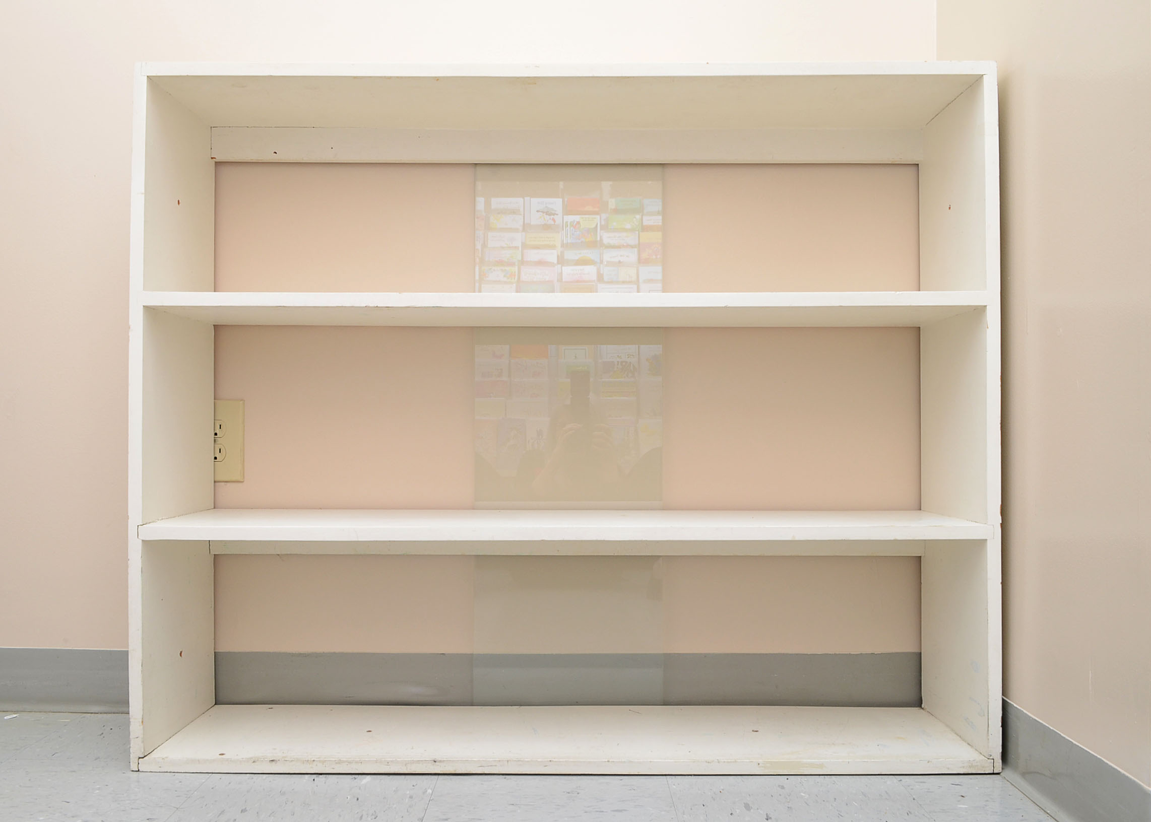 White Painted Open Shelves EBTH